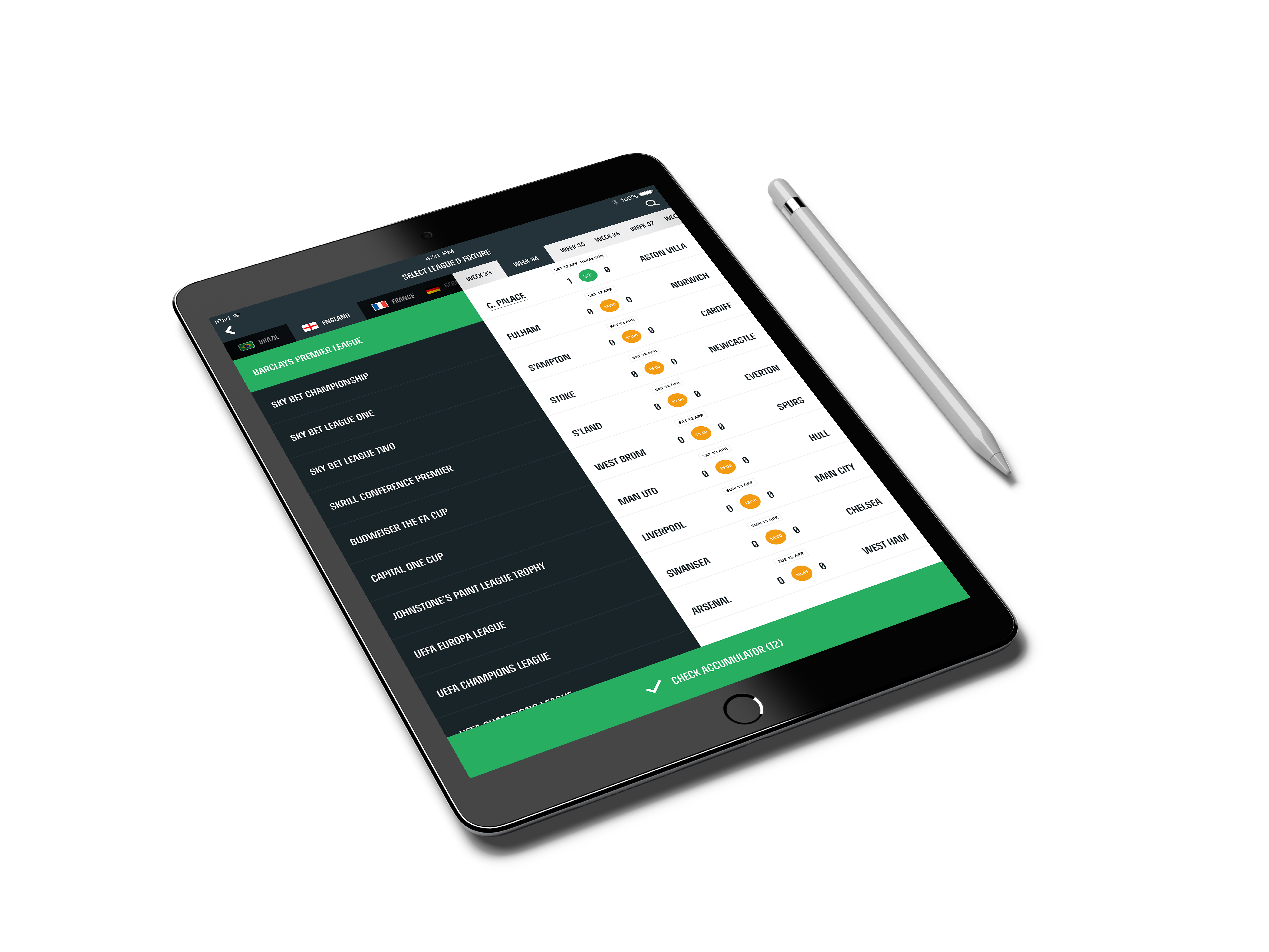 a realistic graphic inside a usable device